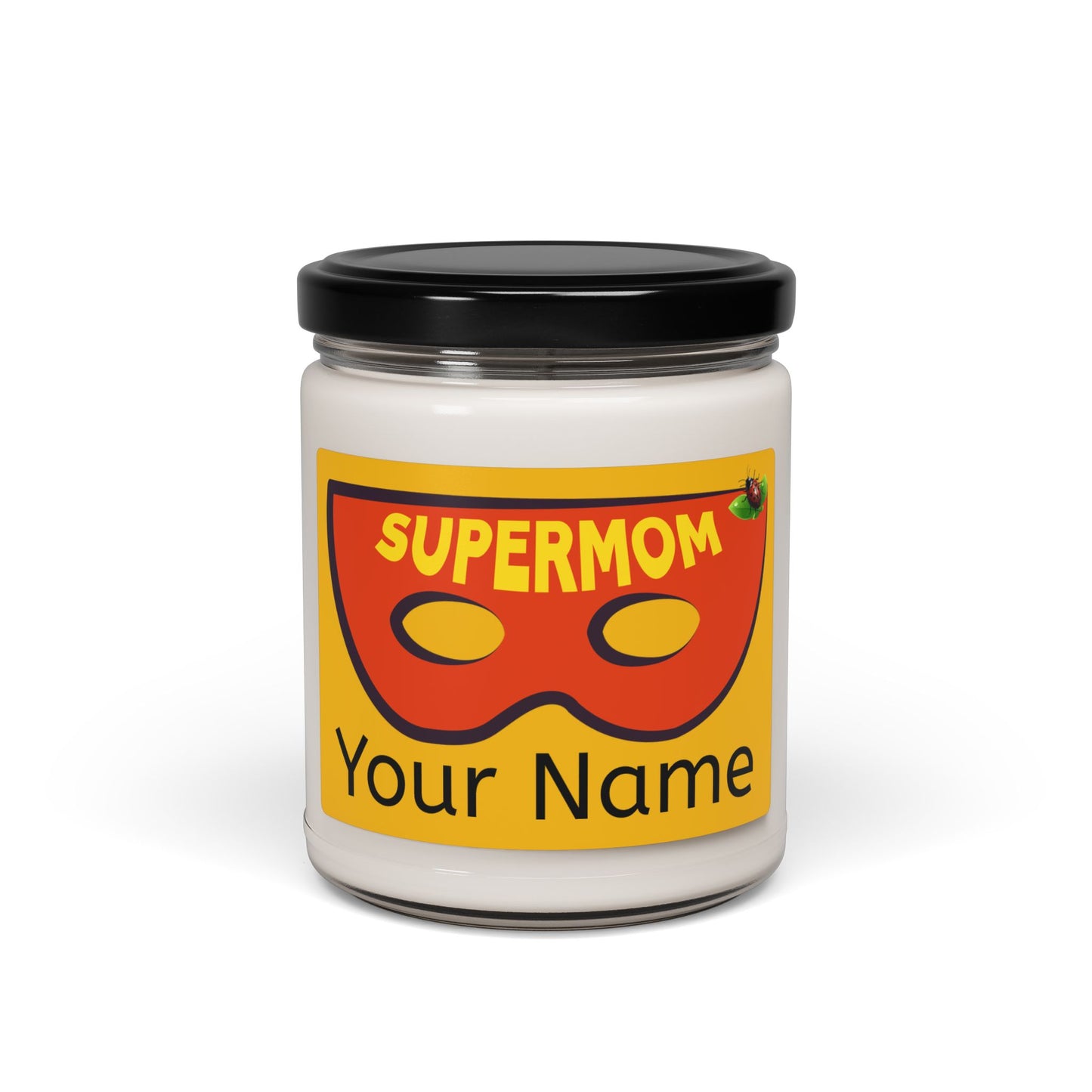 Supermom Candle β Light Up Your Superpowers!π¦Έπ½ββοΈπ¦ΈββοΈπ¦Έπ»ββοΈπ―οΈβ¨π - 9oz Scented(or unscented) soy candle