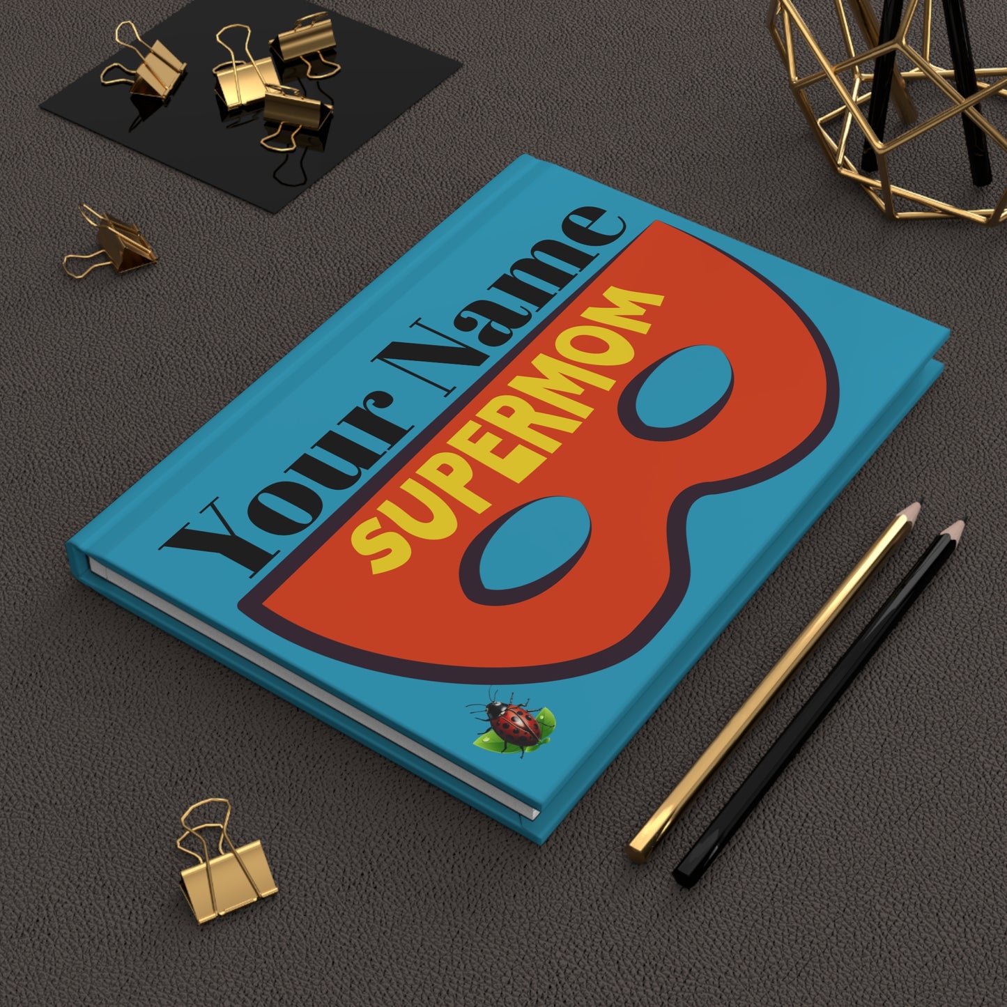 Supermom’s Power Journal – Because Saving the Day Deserves Notes!🦸🏽♀️🦸♀️🦸🏻♀️💖✨🐞