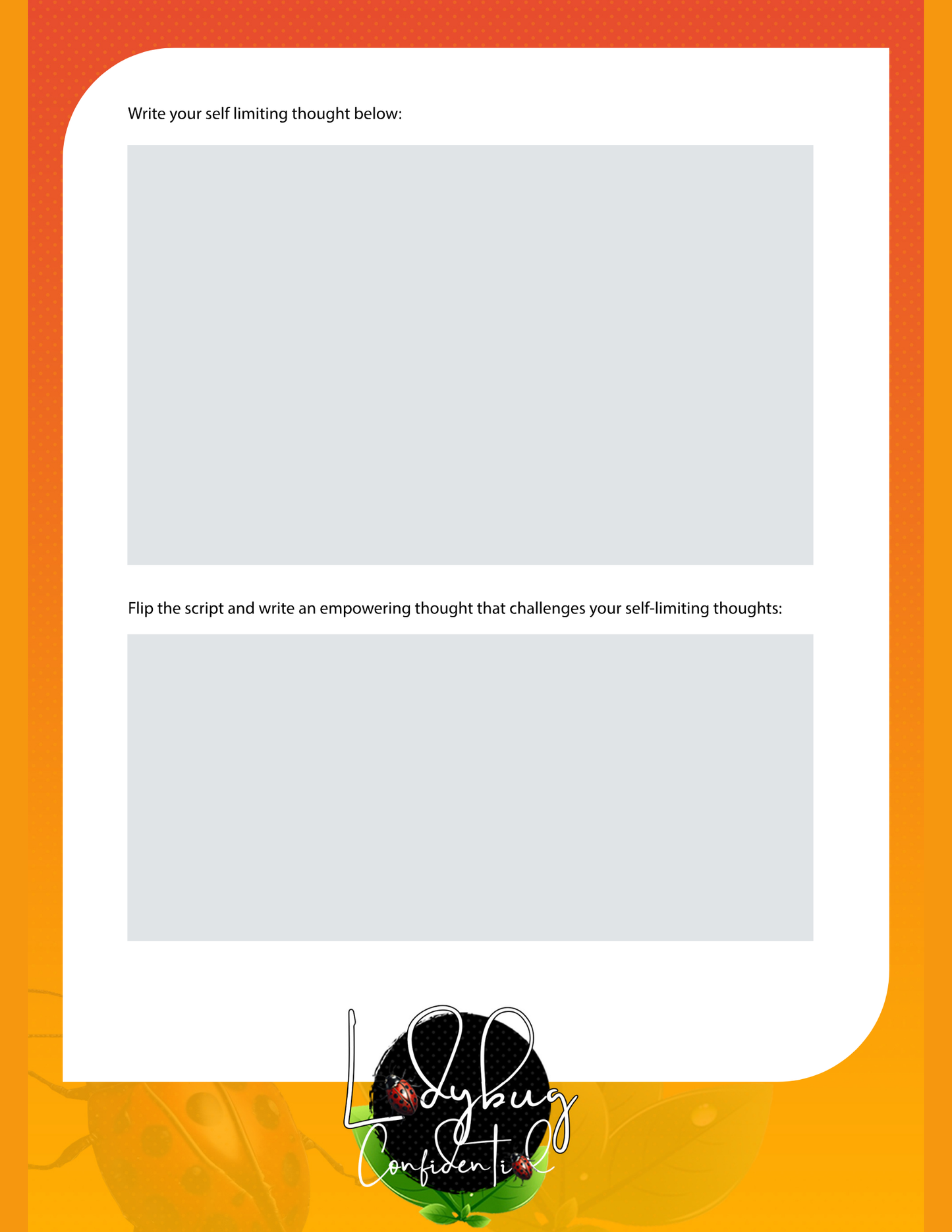 Bye-Bye, Doubt! Challenging Self-Limiting Thoughts Like a Boss 🐞✨