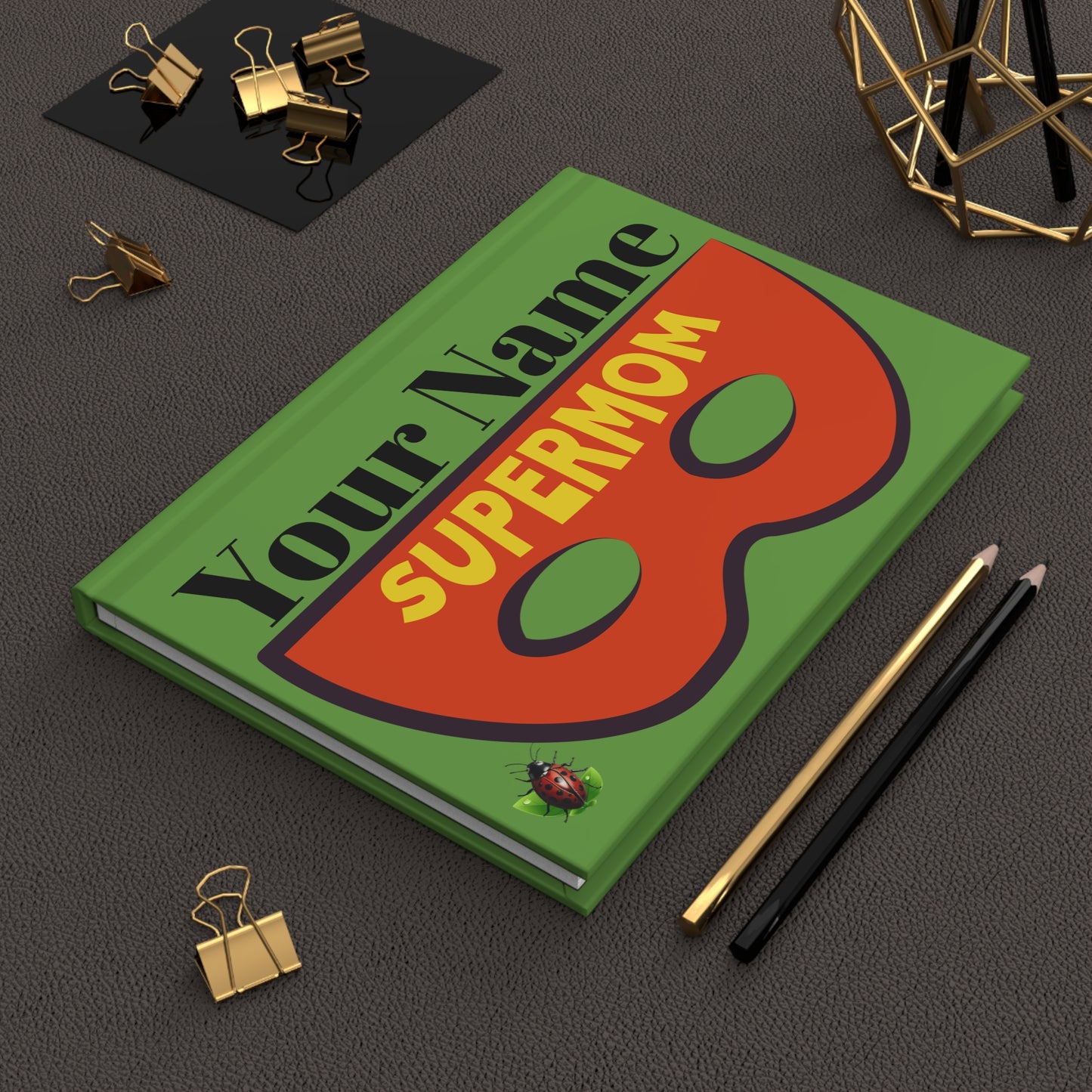 Supermom’s Power Journal – Because Saving the Day Deserves Notes!🦸🏽♀️🦸♀️🦸🏻♀️💖✨🐞