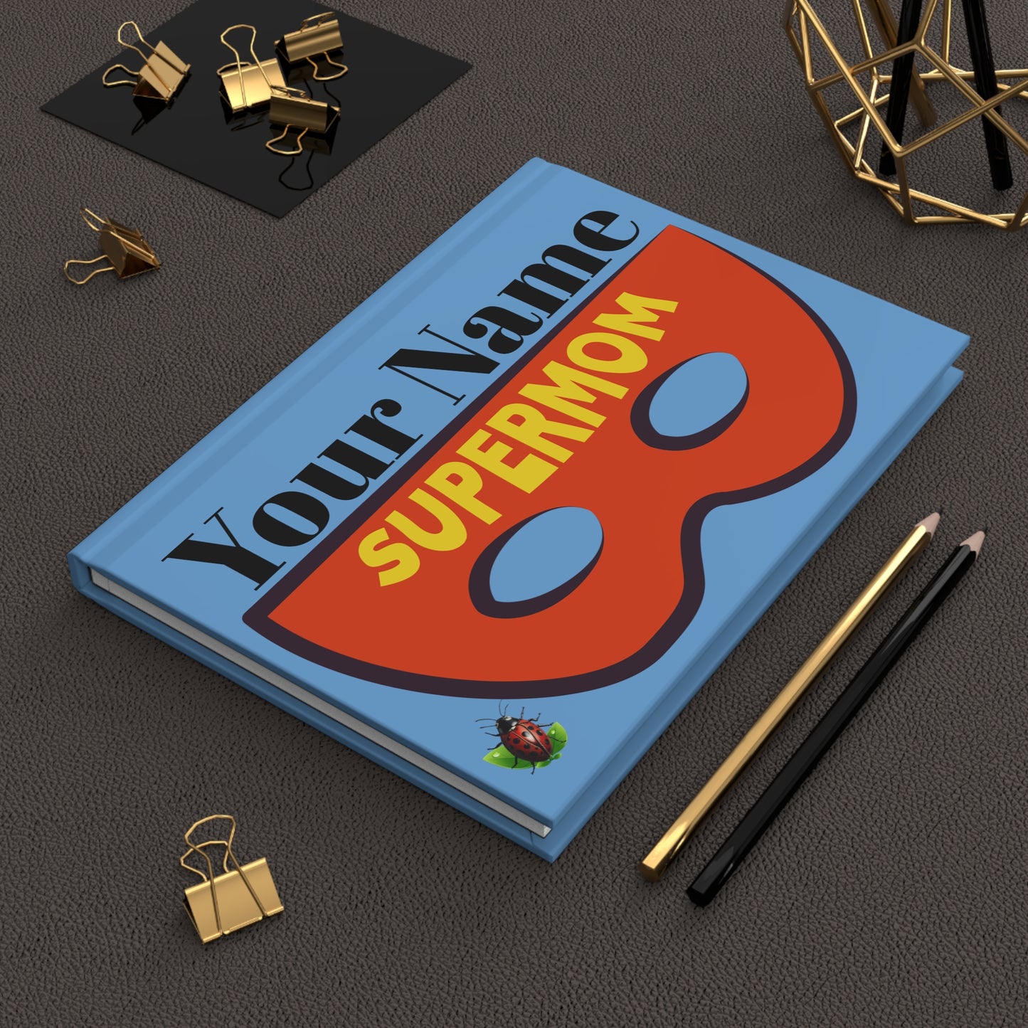 Supermom’s Power Journal – Because Saving the Day Deserves Notes!🦸🏽♀️🦸♀️🦸🏻♀️💖✨🐞