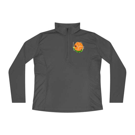 Ladybug Confidential Ladies Quarter-Zip Pullover