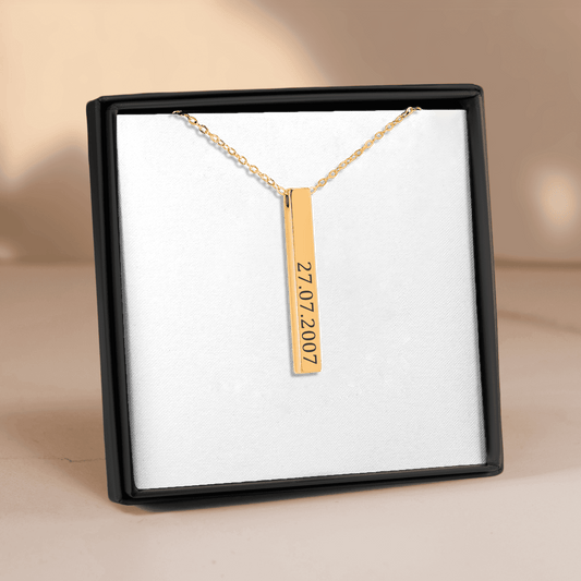 Ladybug Custom Date Necklace