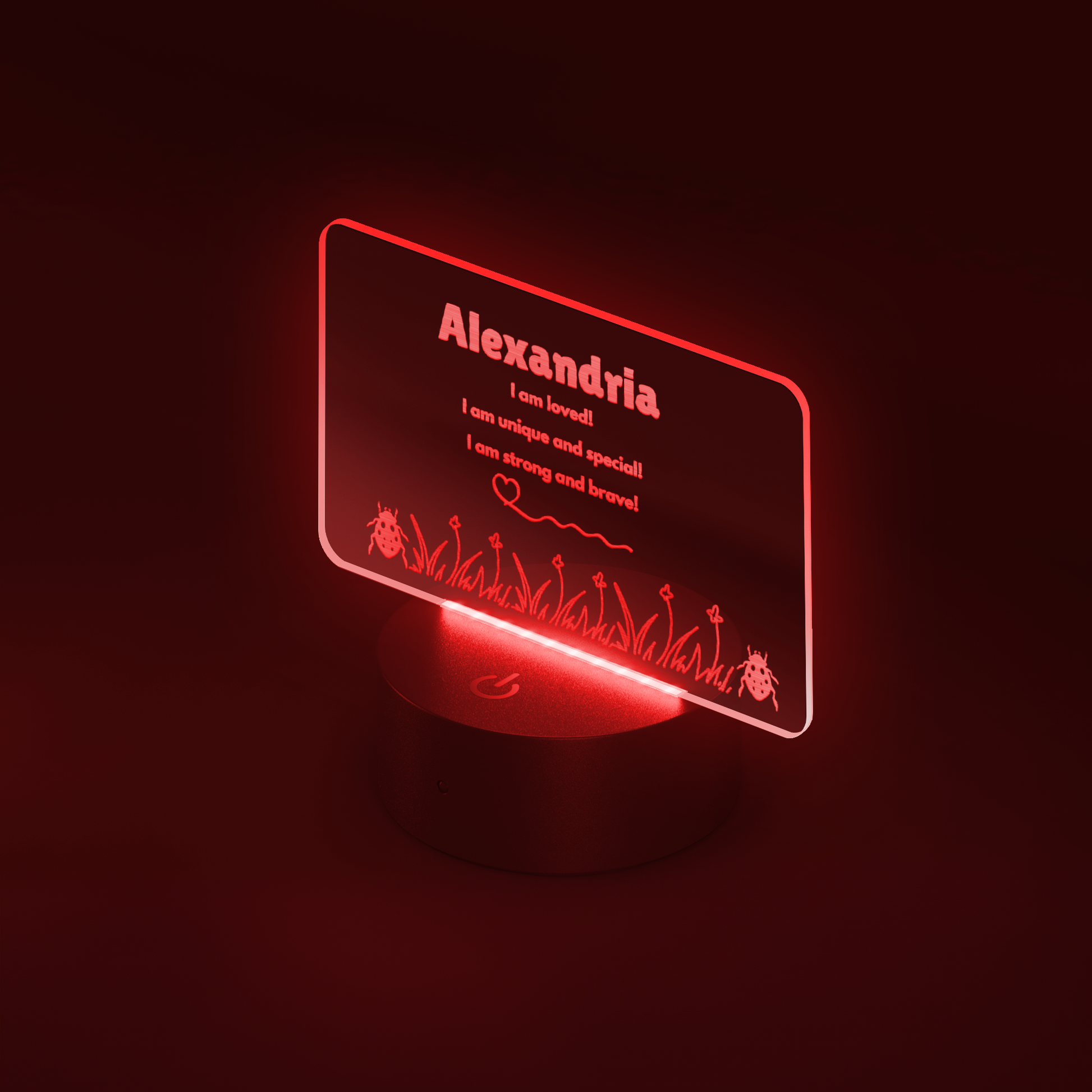 Glow__Grow__Ladybug_Affirmation_LED__Name_Dark_Angle_Red_Mockup.png