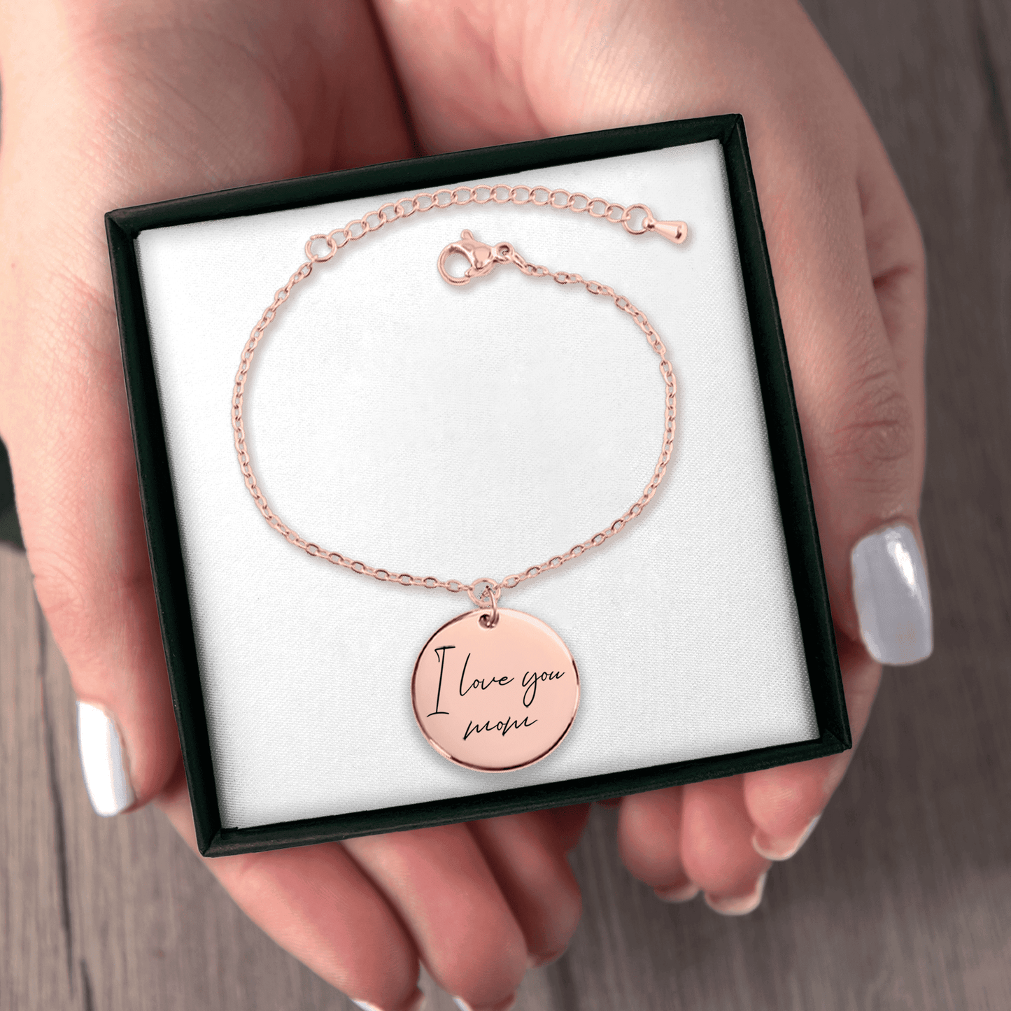 Ladybug Handwritten Bracelet