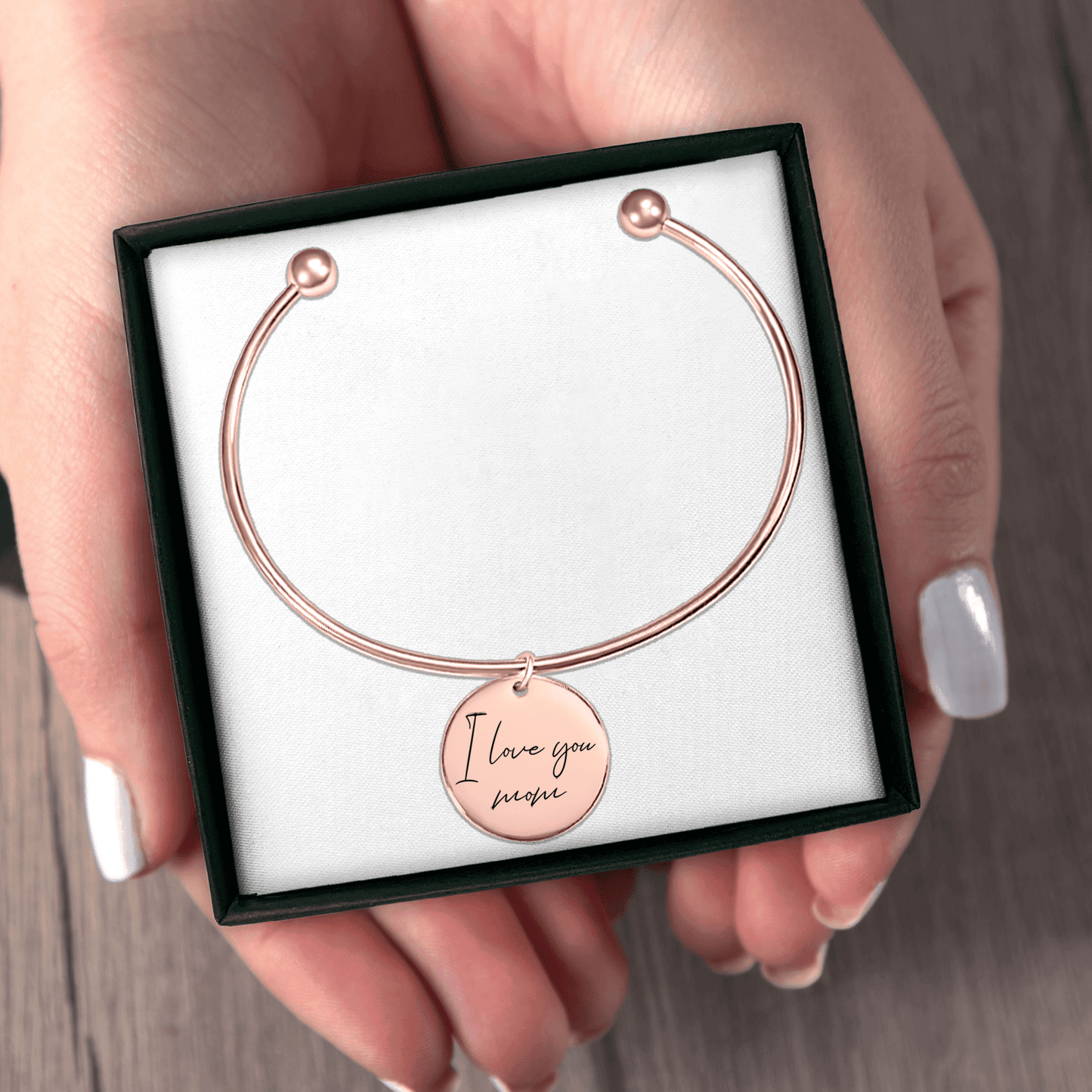 Ladybug Handwritten Bangle
