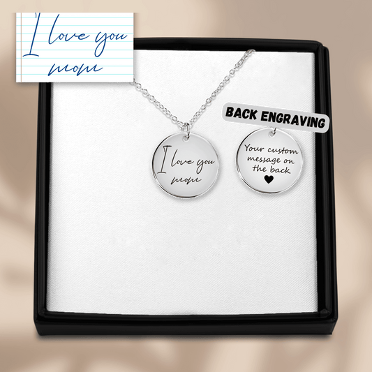 Ladybug Custom Handwritten Pendant