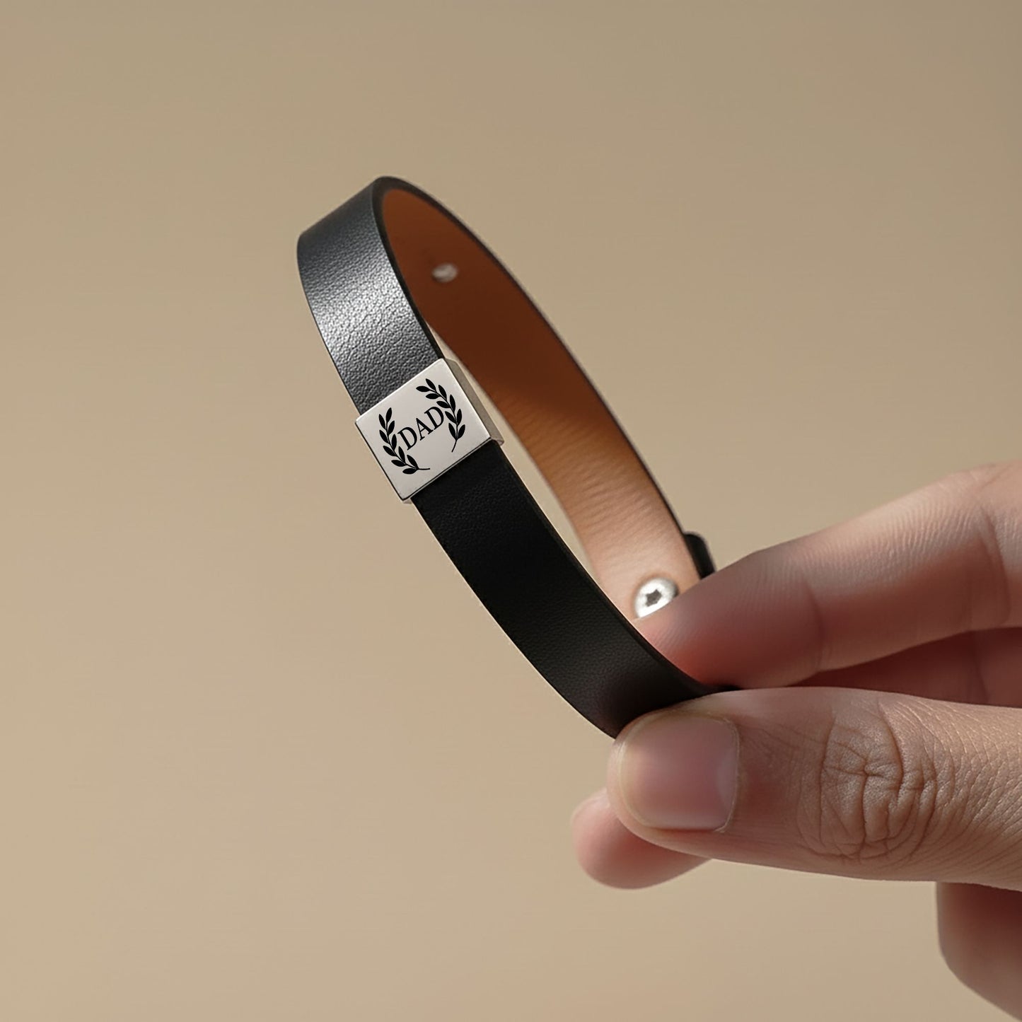 Personalized Men’s Engraved Bracelet for Dad | Father’s Day Gift