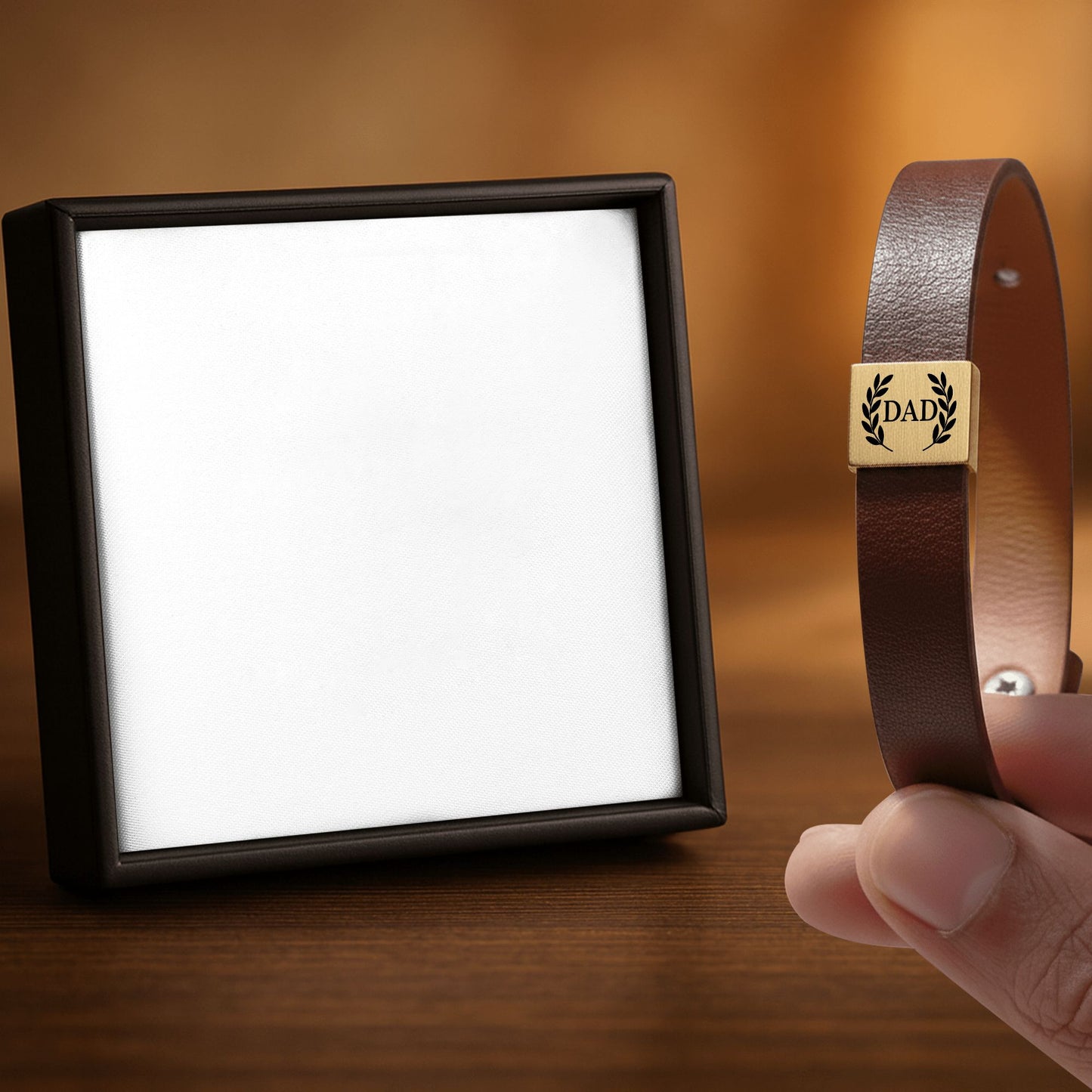 Personalized Men’s Engraved Bracelet for Dad | Father’s Day Gift
