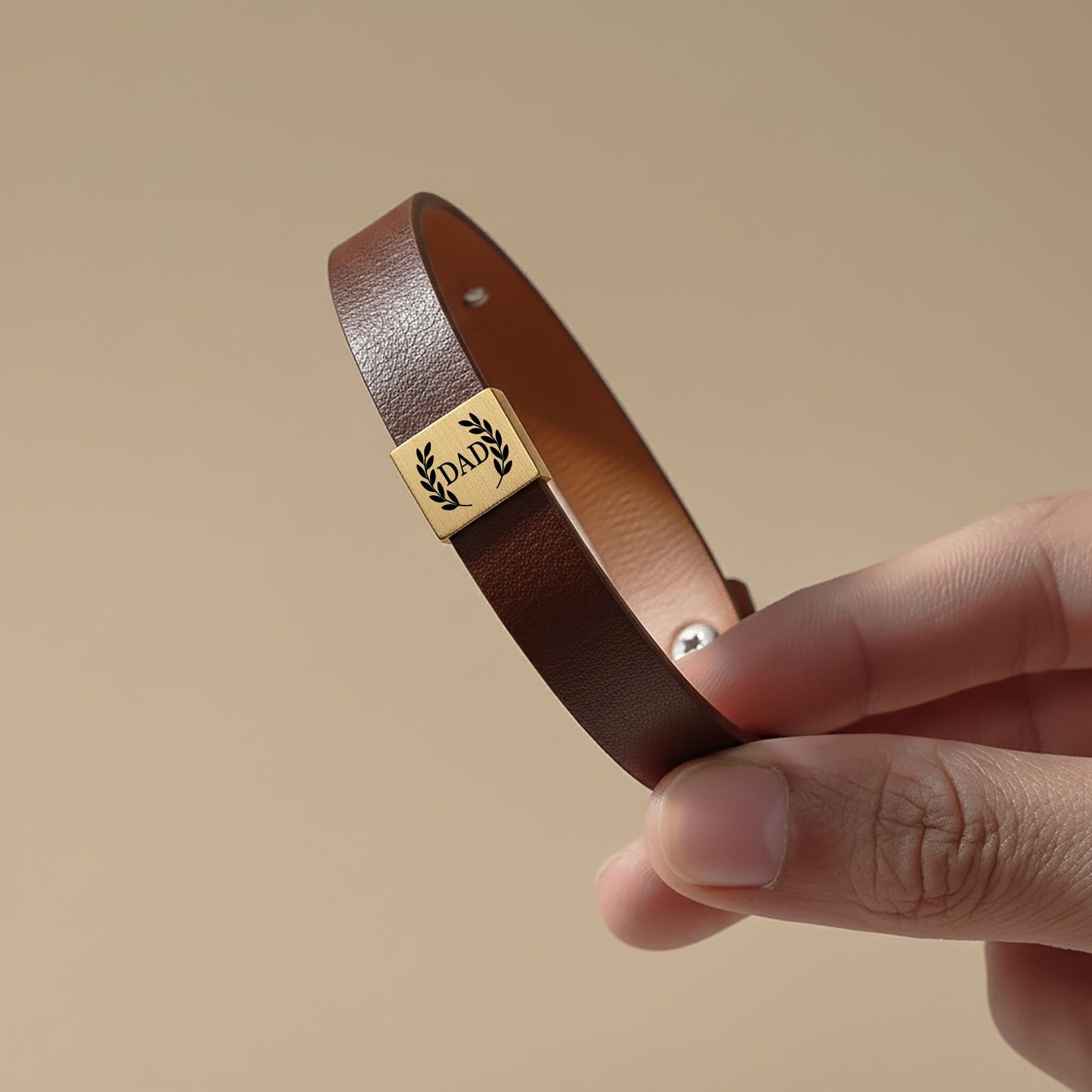 Personalized Men’s Engraved Bracelet for Dad | Father’s Day Gift