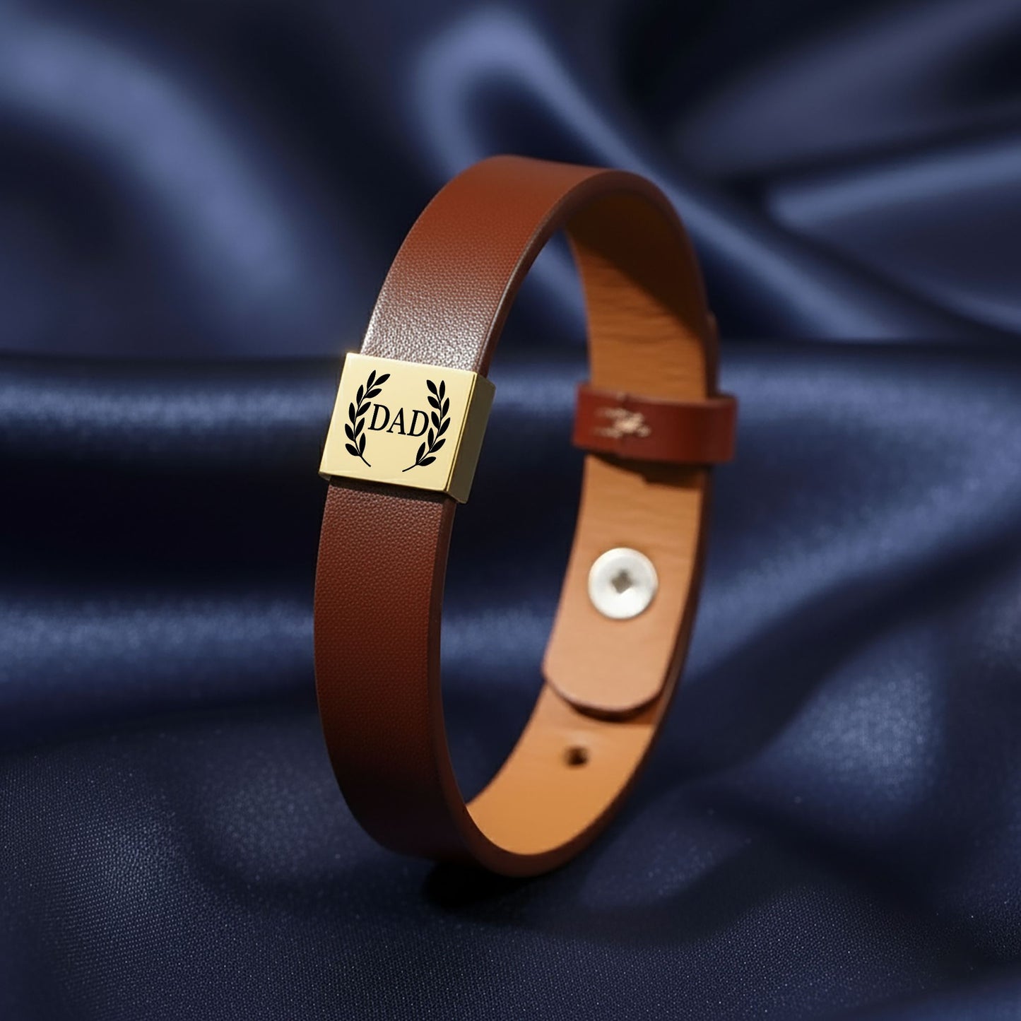 Personalized Men’s Engraved Bracelet for Dad | Father’s Day Gift